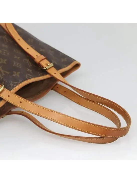 Authentic LOUIS VUITTON Monogram Bucket GM Shoulder Bag M42236 LV - Picture 14 of 16